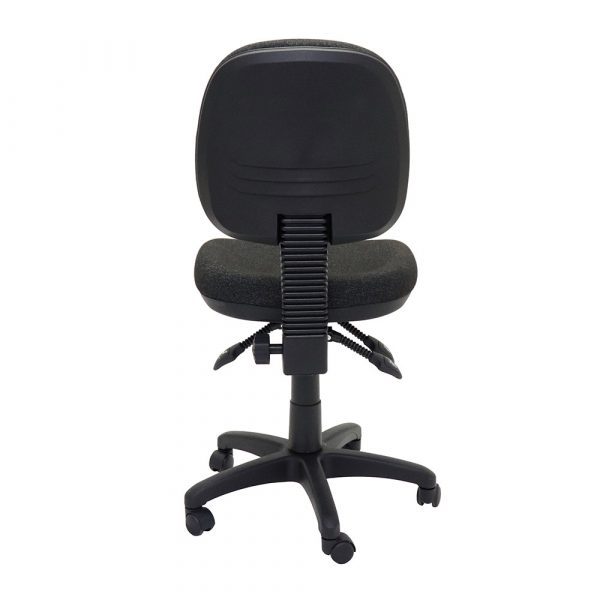Commercial Grade Medium Back Ergonomic Operator Chair Charcoal