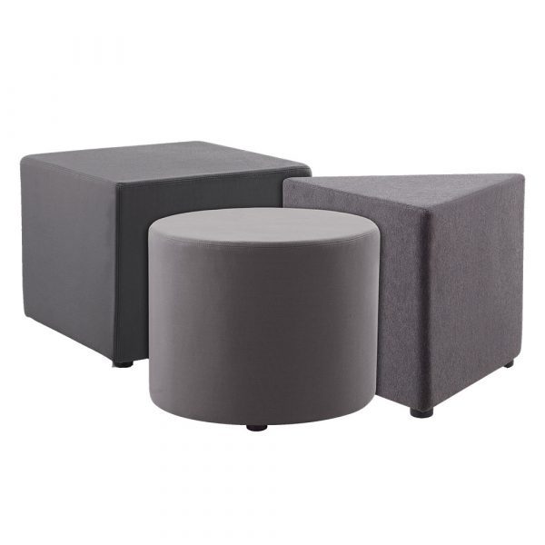 Collection of corporate ottomans
