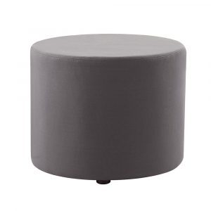 The Mars Round Ottoman is made with soft fabric upholstery and with a 5 year manufacturers warranty is both durable and comfortable.