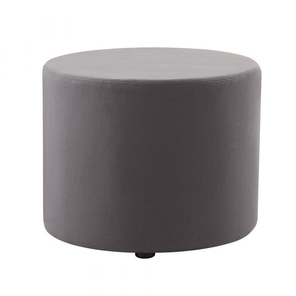 The Mars Round Ottoman is made with soft fabric upholstery and with a 5 year manufacturers warranty is both durable and comfortable.