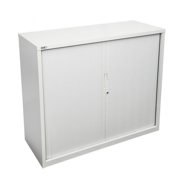 GO Tambour Door Unit Extra Small Size White China Right Angled View