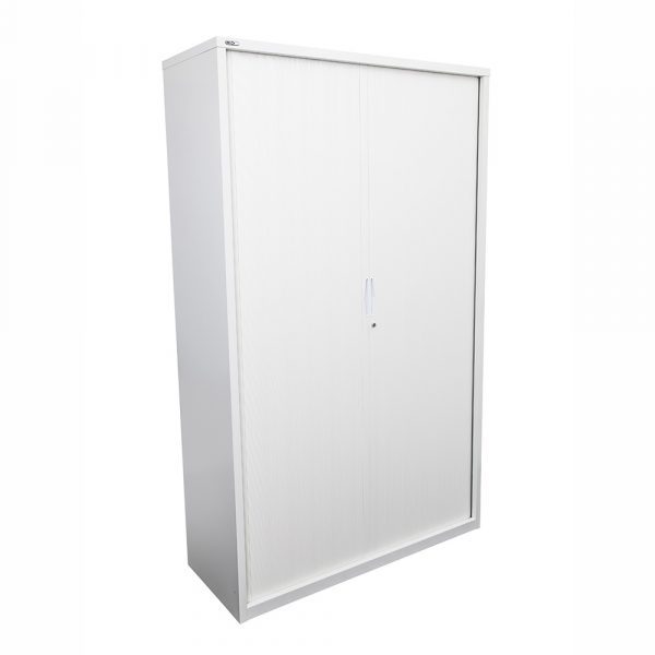 GO Tambour Door Unit White China Tall Size Right Front Closed View