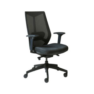 Arco Mesh Ergonomic Office Chair Front Right Side View