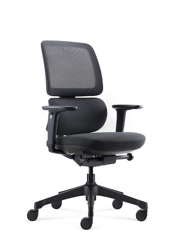 Orca Mesh Black Office Chair Enlarged