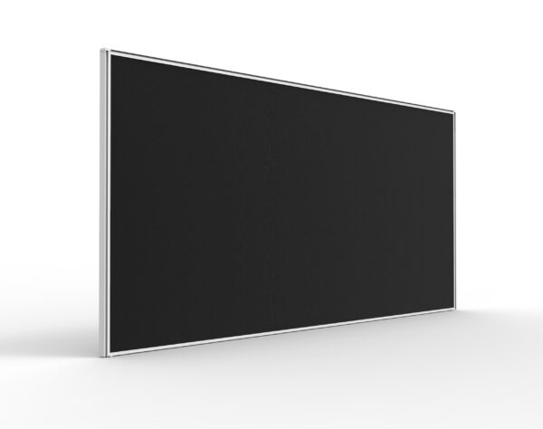 SHUSH30 1800mm Desk Mounted Screens Black
