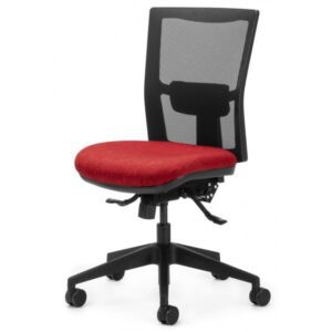 Team Air: Task Mesh Office Chair Cherry Red